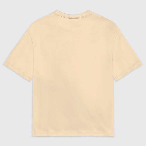 Мужская футболка оверсайз Хоба / 3D-принт – фото 2