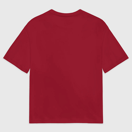 Мужская футболка оверсайз Новогодняя ёлка / 3D-принт – фото 2