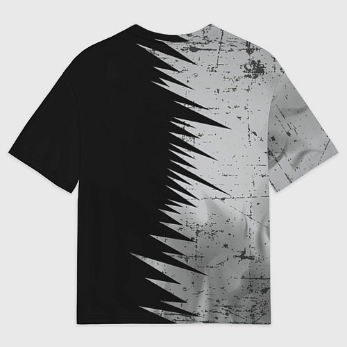 Мужская футболка оверсайз Теневой зайка / 3D-принт – фото 2
