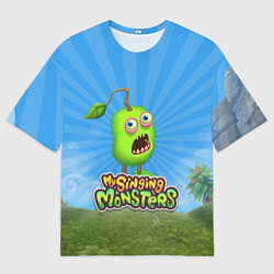 Мужская футболка оверсайз My Singin Monsters - Зерномех