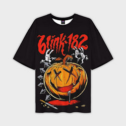 Мужская футболка оверсайз Blink ghosts pumpkin