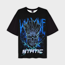 Мужская футболка оверсайз X Static - Wayne Static skull