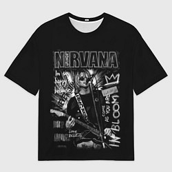 Мужская футболка оверсайз Nirvana Song life