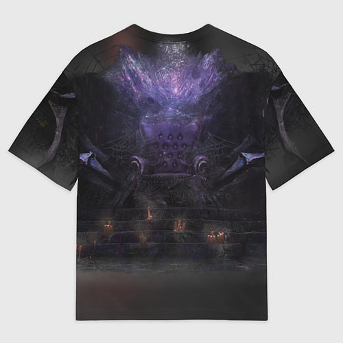 Мужская футболка оверсайз Webs of Nocturnal / 3D-принт – фото 2
