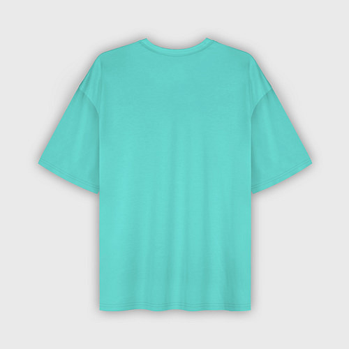 Мужская футболка оверсайз Пляжный теннис - золотая ветвь / 3D-принт – фото 2