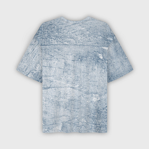 Мужская футболка оверсайз Синицы на ветке / 3D-принт – фото 2