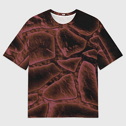 Мужская футболка оверсайз Камнепад