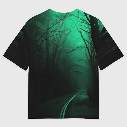 Мужская футболка оверсайз Simpsons hard rock / 3D-принт – фото 2