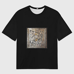 Футболка оверсайз мужская Saluki - На человека, цвет: 3D-принт