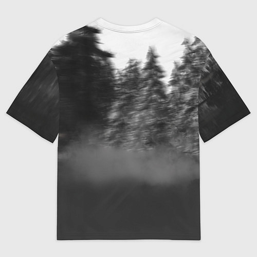 Мужская футболка оверсайз The fastest racer / 3D-принт – фото 2