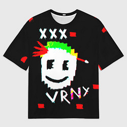 Мужская футболка оверсайз Белая Смерть