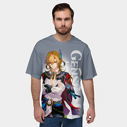 Футболка оверсайз мужская Genshin Impact Кавех, цвет: 3D-принт — фото 2