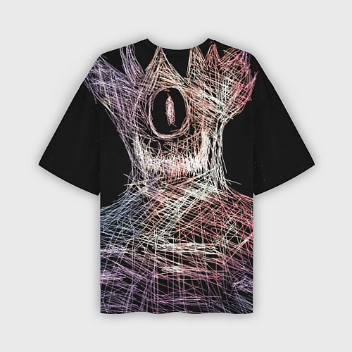 Мужская футболка оверсайз Бог Вселенной / 3D-принт – фото 2