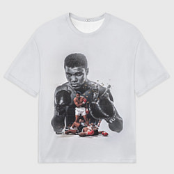 Футболка оверсайз мужская The greatest - Muhammad Ali, цвет: 3D-принт