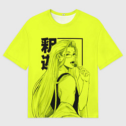Футболка оверсайз мужская Lime Buddha, цвет: 3D-принт