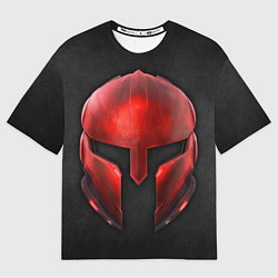 Футболка оверсайз мужская Red Gladiator, цвет: 3D-принт
