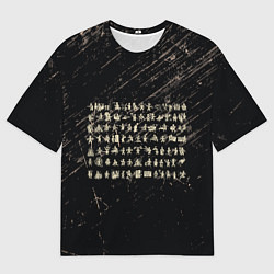 Футболка оверсайз мужская Перки, цвет: 3D-принт