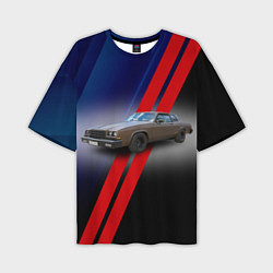 Мужская футболка оверсайз Американский автомобиль 1980 года Buick LeSabre