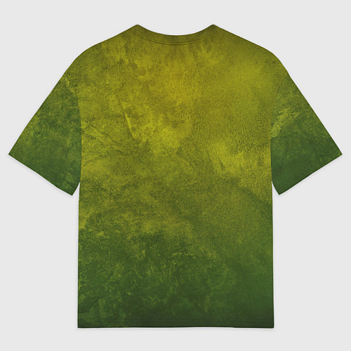 Мужская футболка оверсайз Растаман / 3D-принт – фото 2