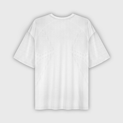 Мужская футболка оверсайз МЮ форма 2223 гостевая / 3D-принт – фото 2