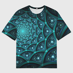 Футболка оверсайз мужская Андромеда, цвет: 3D-принт