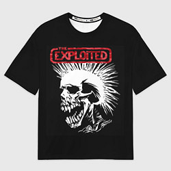 Футболка оверсайз мужская Exploited - панк, цвет: 3D-принт