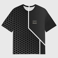 Мужская футболка оверсайз Audi sign