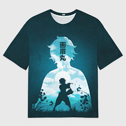 Мужская футболка оверсайз Gabimaru the Hollow