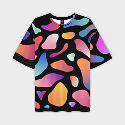 Футболка оверсайз мужская Fashionable colorful pattern, цвет: 3D-принт