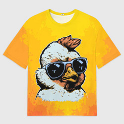 Футболка оверсайз мужская Мистер Цыпа, цвет: 3D-принт