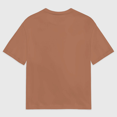 Мужская футболка оверсайз Ежик в клубочке / 3D-принт – фото 2