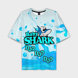 Мужская футболка оверсайз Baby Shark Doo-Doo-Doo