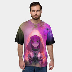 Футболка оверсайз мужская Тисэ Хатори - Невеста чародея, цвет: 3D-принт — фото 2