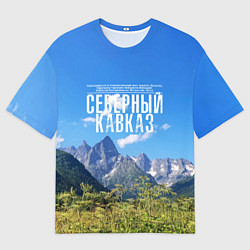 Мужская футболка оверсайз Фото гор
