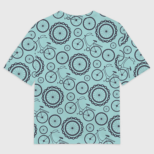 Мужская футболка оверсайз Любитель велика / 3D-принт – фото 2