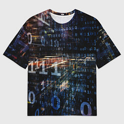 Мужская футболка оверсайз Шифр