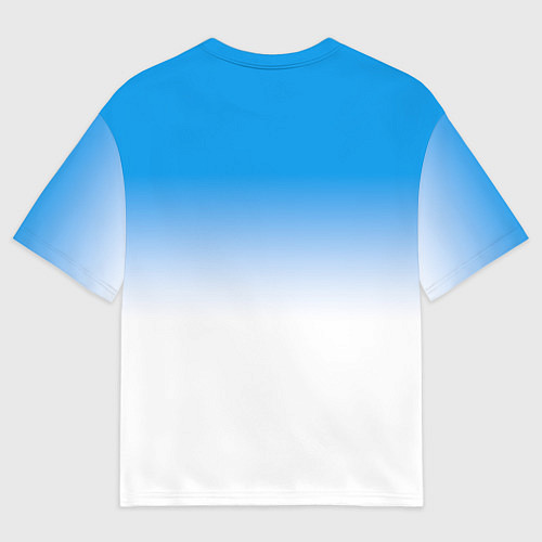 Мужская футболка оверсайз Ягнёнок / 3D-принт – фото 2