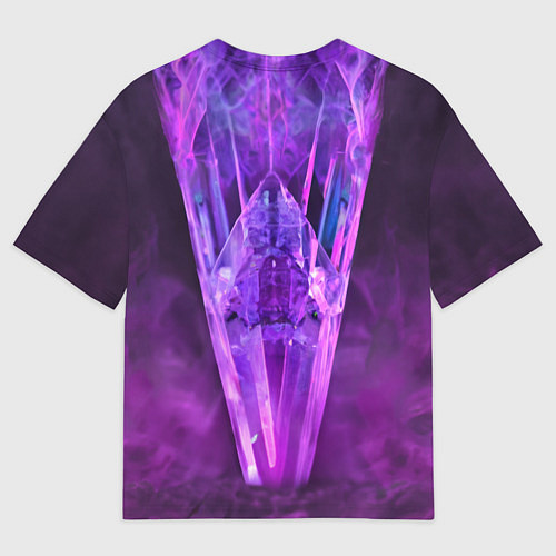 Мужская футболка оверсайз Pathfinder demon / 3D-принт – фото 2