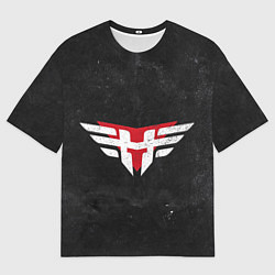 Футболка оверсайз мужская Heroic team, цвет: 3D-принт