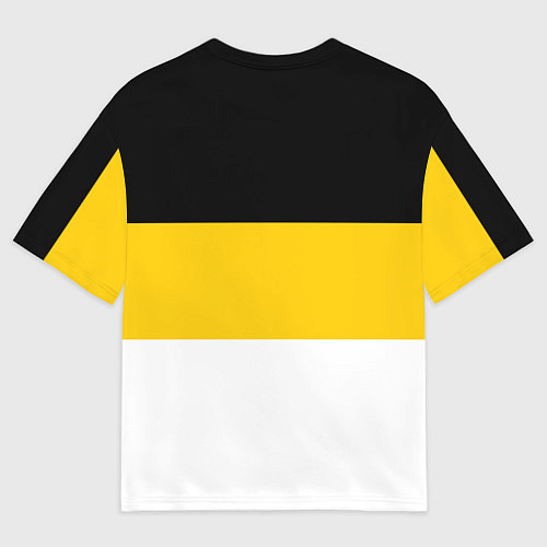 Мужская футболка оверсайз Я Русский - имперский флаг / 3D-принт – фото 2