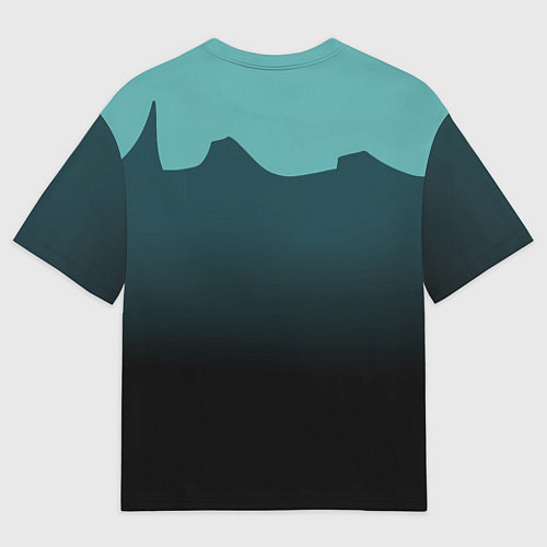 Мужская футболка оверсайз Iron Maiden Fallen Angel / 3D-принт – фото 2