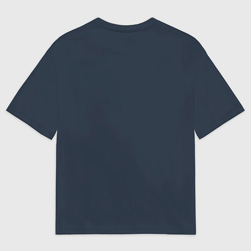 Мужская футболка оверсайз Лис ниндзя от нейросети / 3D-принт – фото 2