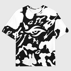 Футболка оверсайз мужская Форма Team Secret абстракт, цвет: 3D-принт