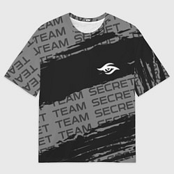 Футболка оверсайз мужская Форма Team Secret, цвет: 3D-принт