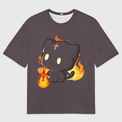 Мужская футболка оверсайз Чомусуке Коносуба