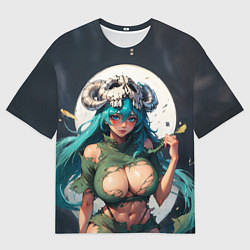 Футболка оверсайз мужская Нелл из Блича, цвет: 3D-принт