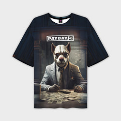 Мужская футболка оверсайз Bulldog payday 3