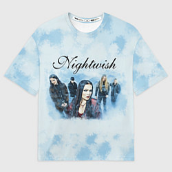 Футболка оверсайз мужская Nightwish band, цвет: 3D-принт