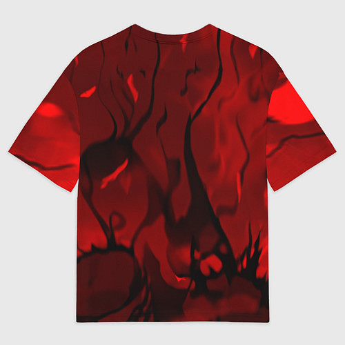 Мужская футболка оверсайз Mob Psycho 100 Rage / 3D-принт – фото 2