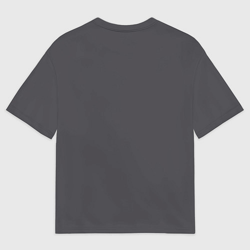 Мужская футболка оверсайз Хэллоуин скелет с тыквами / 3D-принт – фото 2